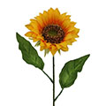 Kunstblume/Seidenblume Sonnenblume mit 11cm Blüte