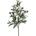 Kunstblume Olivenzweig mit Früchten