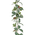 Kunstblume Ilex-Girlande