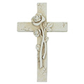 Trauerkreuz mit Rosen