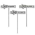 Trauerstecker Schild Tarsi