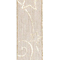 Leinenband Sternranke mit Drahtkante