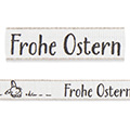 Leinenband Frohe Ostern