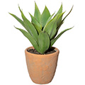 Kunstpflanze Agave im Topf
