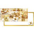 Gutscheinverpackung Festive Gold