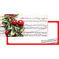 Gutscheinverpackung Christmas Bells