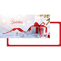 Gutscheinverpackung Weihnachtsgeschenke
