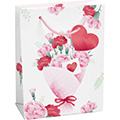 Geschenktragetasche Carnation Bouquet