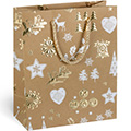 Geschenktragetasche Nordic Kraft Christmas