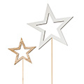 Holzstecker Sternzeit