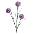 Kunstblume/Seidenblume Allium mit drei Blütenballen