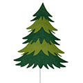 Filzstecker Tannenbaum XXL
