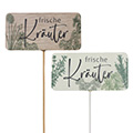 Holzstecker Frische Kräuter