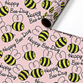 SB-Geschenkpapier-Röllchen Bee
