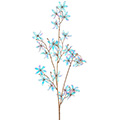 Kunstblume Blütenzweig transparent