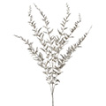 Kunstblume Farnzweig metallic