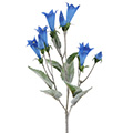 Kunstblume/Seidenblume Enzian mit 9 Blüten