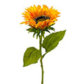 Kunstblume/Seidenblume Sonnenblume mit großer Blüte