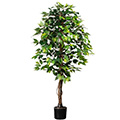 Kunstpflanze Ficus benjamini XL im Topf
