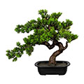 Kunstblume Bonsai Myrte in Schale (22 x 15 x 6cm)