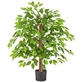 Kunstpflanze Ficus benjamina im Topf