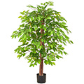 Kunstpflanze Ficus benjamina im Topf