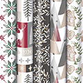 Geschenkpapier-Röllchensortiment Cozy Home
