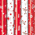 Geschenkpapier-Röllchensortiment Scandinavia