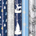 Geschenkpapier-Röllchensortiment Cool Vibes