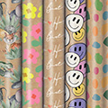 Geschenkpapier-Röllchensortiment Urban Nature