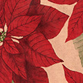 Blumenseide Poinsettia
