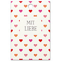 Geschenkanhänger Mit Liebe