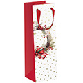 Flaschentasche Christmas Wreath