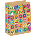 Geschenktragetasche Xmas Buttons XXL