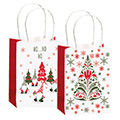 Geschenktragetaschen-Set Red and White III