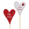 Holzstecker Herz Lucky