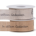 Trauer-Leinenband Gedenken