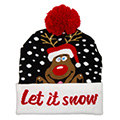 LED-Haube Let it Snow