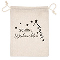 Baumwollsäckchen Schöne Weihnachten