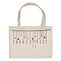 Baumwoll-Geschenktasche Frohes Fest