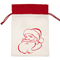 Baumwollsäckchen Santa
