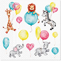 Serviette Child Fun