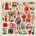 Serviette Christmas Motifs